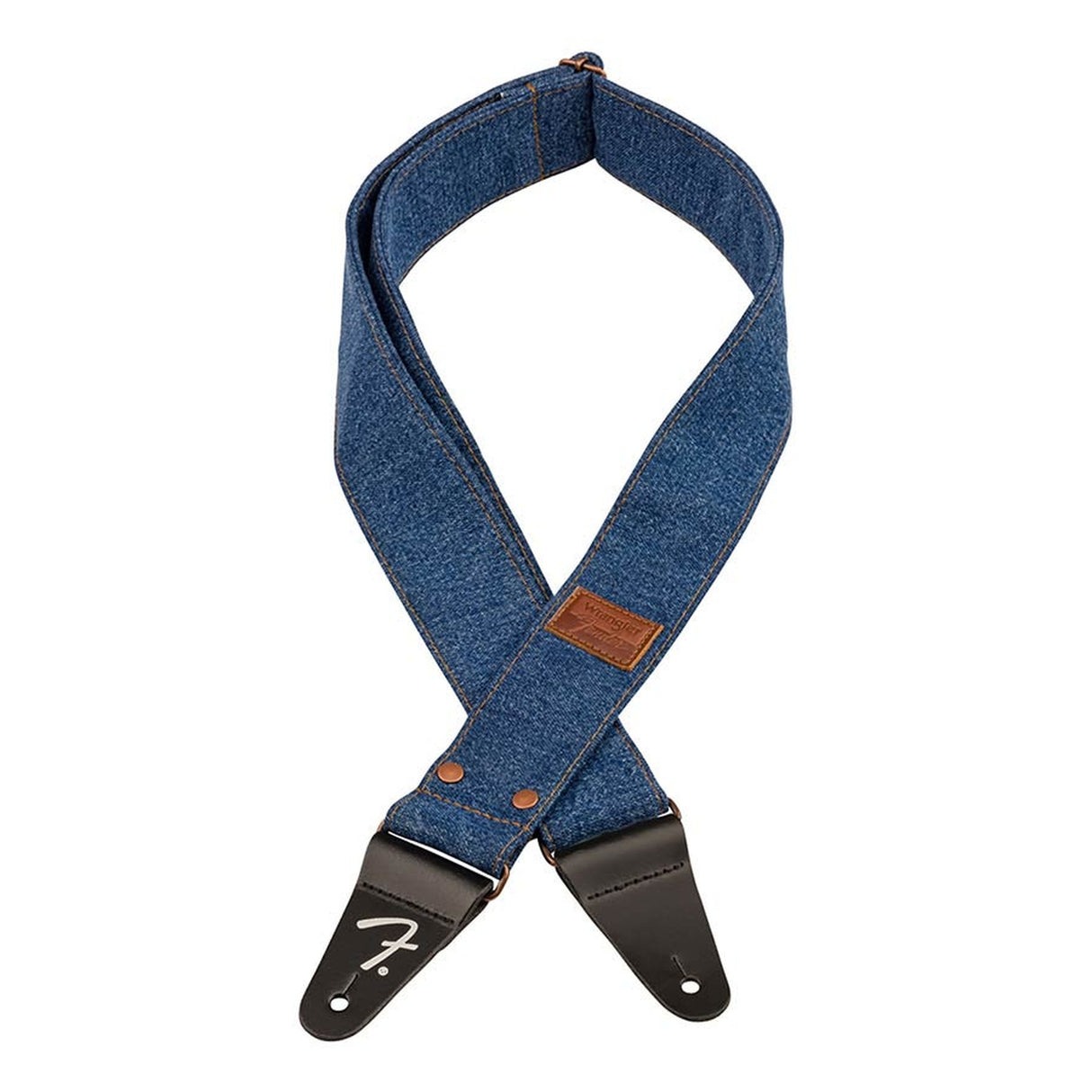 Fender 990638003 Wrangler geklonken denim band, indigo