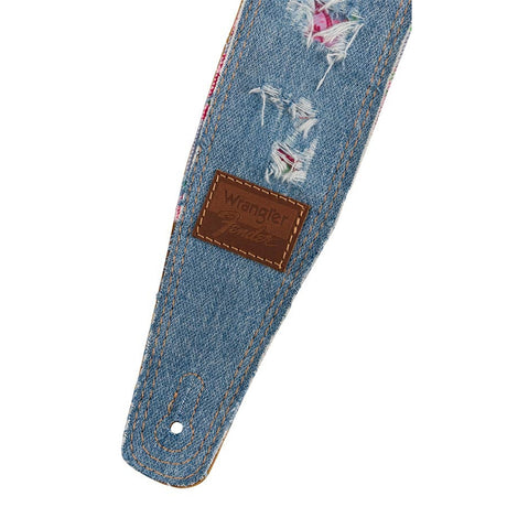 Fender 990638011 Wrangler gescheurde denim band, indigo