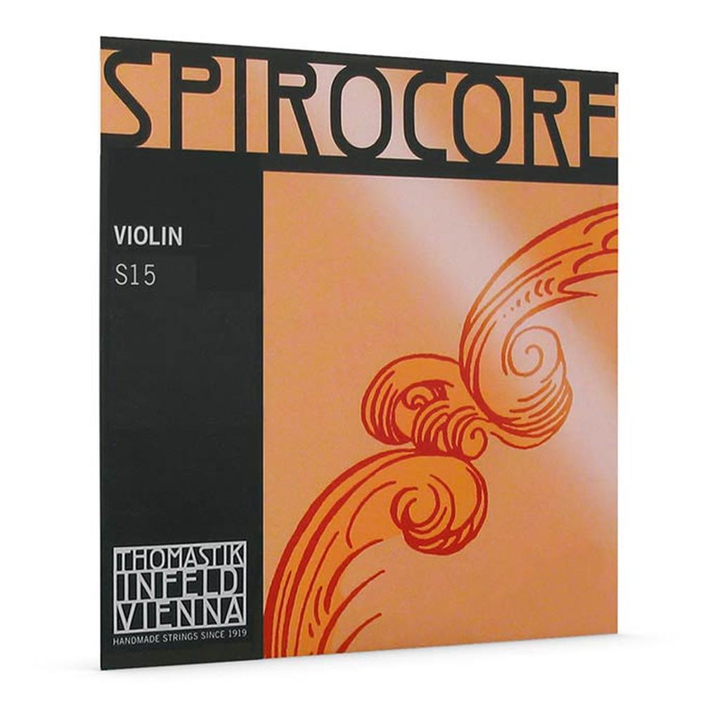 Thomastik Infeld TH-S-15 violin string set 4/4 medium, spiral core, includes TH-S-9, TH-S-10, TH-S-12 and TH-S-13