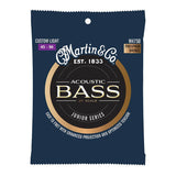 Martin & Co M4750 snaren set junior bass short scale, phosphor bronze on nylon core, custom light 045-056-071-096