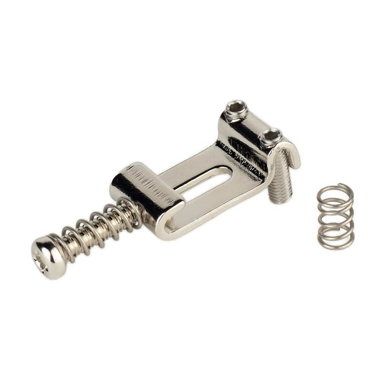 Gotoh S-108 bridge saddles, steel, Stallion, p=10.8, springs and screws included, set of 6, nickel