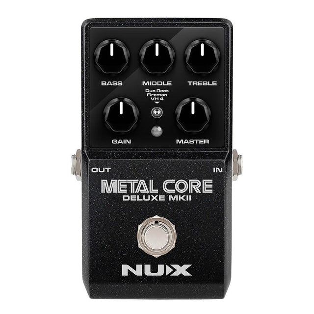 NUX METCDLX2 high gain voorversterker pedaal METAL CORE DELUXE MK2