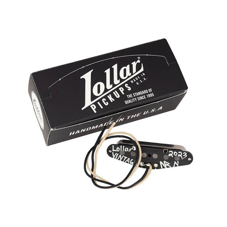 Lollar 10-102-111 enkele spoel pickup "Vintage T Hals", nikkel