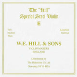 W.E. Hill & Sons H-4410WB violin string E-1 light, ball end