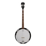 SX BJ404 4-snarige banjo met tas