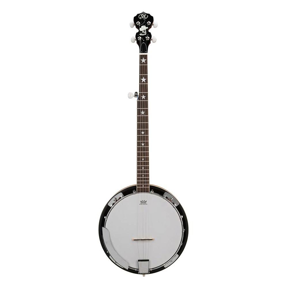 SX BJ405 5-snarige banjo met tas