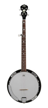 SX BJ455VS 5-snarige banjo sunburst met tas