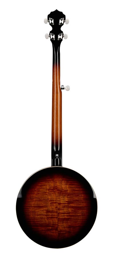 SX BJ455VS 5-snarige banjo sunburst met tas