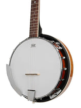 SX BJ455VS 5-snarige banjo sunburst met tas