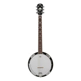 SX BJ456VS 6-snarige banjo sunburst met tas