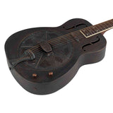 Royall TWE14SC/RE West End SC Resonator 14-Fret – Bell Brass, Heavy Relic, Biscuit Cone, Softcase
