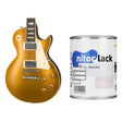 NitroLACK nitrocellulose lak paint aged gold top