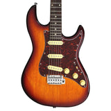 Sire Guitars S3 SSS/TS Elektrische gitaar S-stijl tobacco sunburst