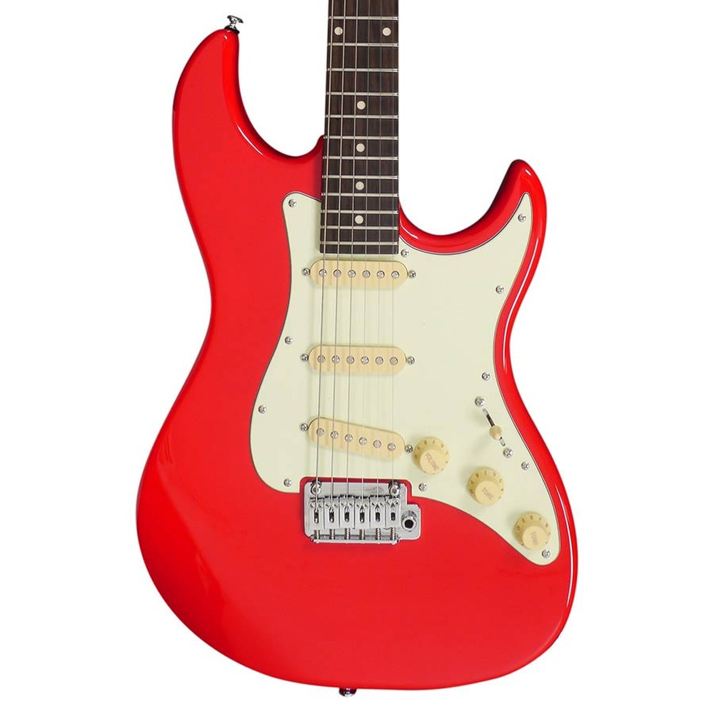 Sire Guitars S3 SSS/DRD Elektrische gitaar S-stijl Dakota rood