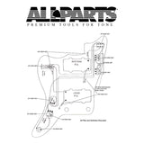 Allparts EP4135000 wiring kit voor Jazzmaster