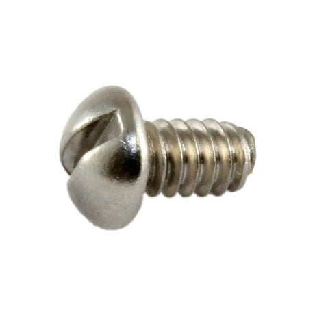 Allparts GS0062005 slothead switch mounting screw, #6-32 x 1/4", stainless steel, 8pcs.