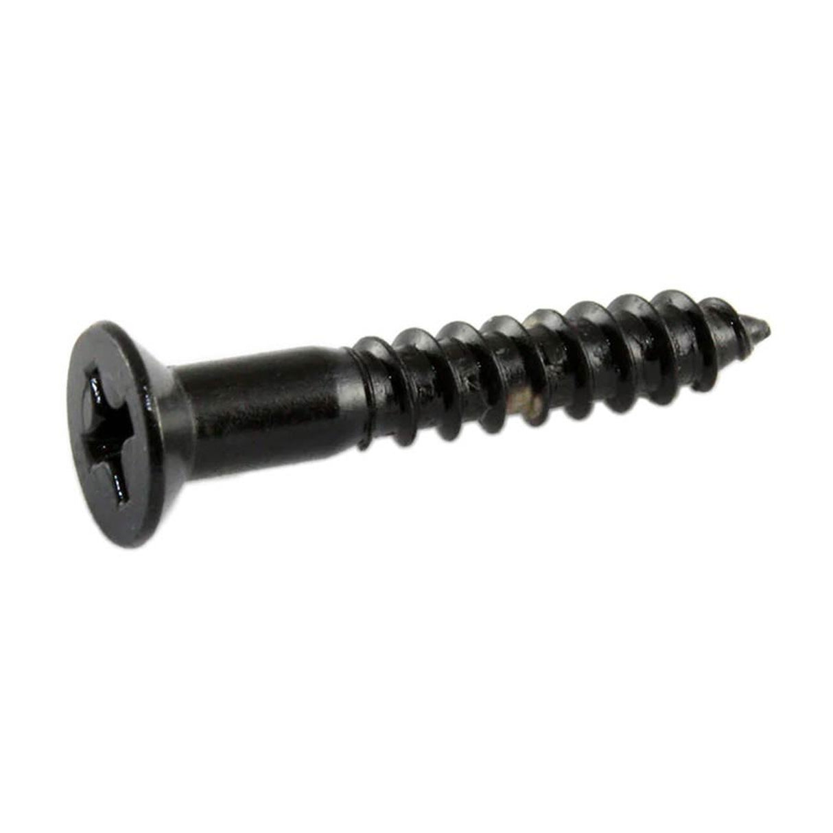 Allparts GS0063003 bridge mounting screws, #8 x 1", black, 5pcs.