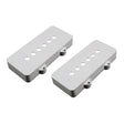 Allparts PC6400050 pickup covers voor Jazzmaster, verouderd wit, set van 2