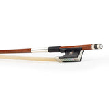 ELS FBV-5044-W violin bow, 4/4, carbon fiber/wood lined, round, ebony frog, parisian eye, fully nickel mounted