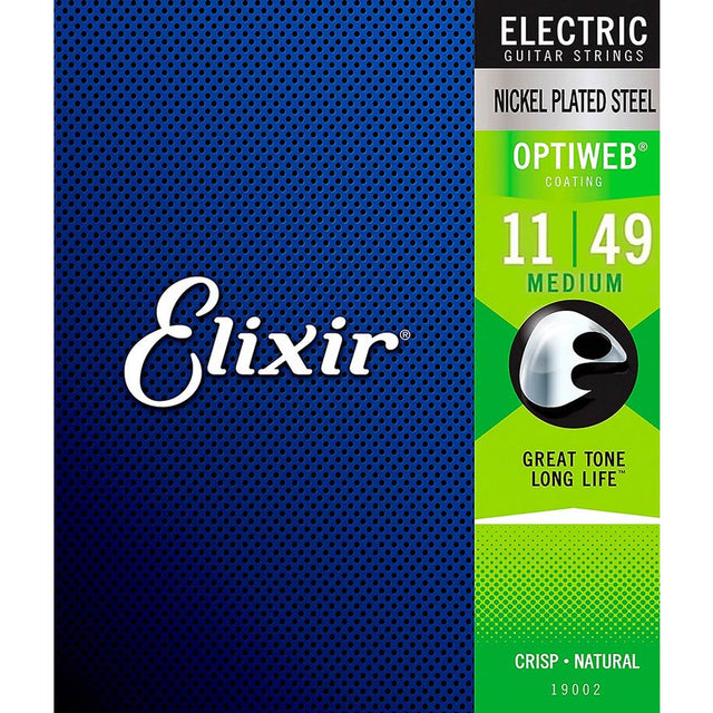 Elixir EL-19102 snaren set elektrisch coated, medium, 011-014-018-028-038-049