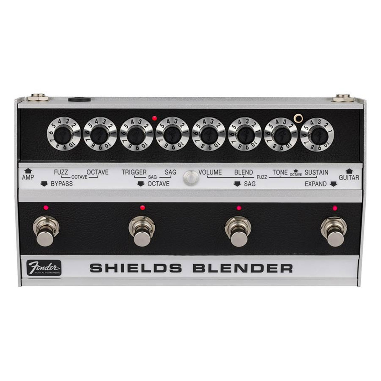 Fender 234552000 Kevin Shields Blender octaaf fuzz, effect pedaal voor gitaar of bas