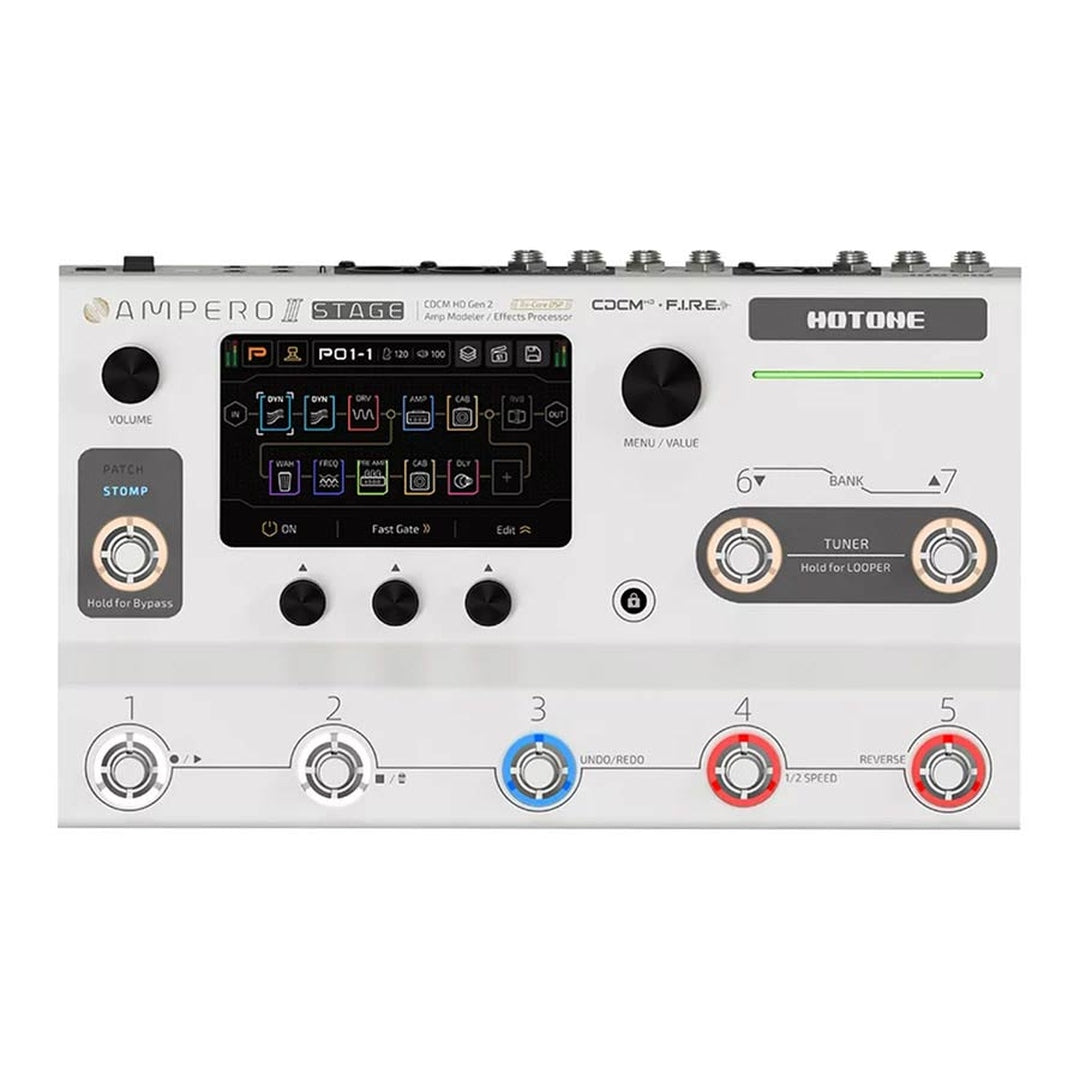 HoTone MP-380 Ampero Series multi-effectpedaal