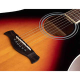 Richwood HSDS-42-SB Heritage Series Dreadnought massief sparren bovenblad sunburst