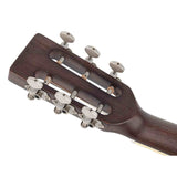 Richwood HSP-35-MBK Heritage Series Parlor massief ceder bovenblad mat zwart