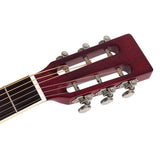 Richwood HSP-35-MRD Heritage Series Parlor massief ceder bovenblad mat rood