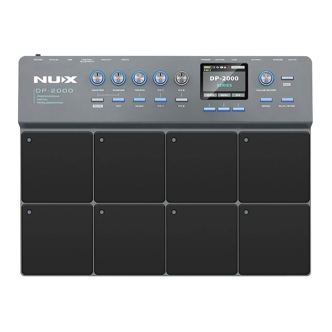 NUX DP-2000 drumcomputer met pads