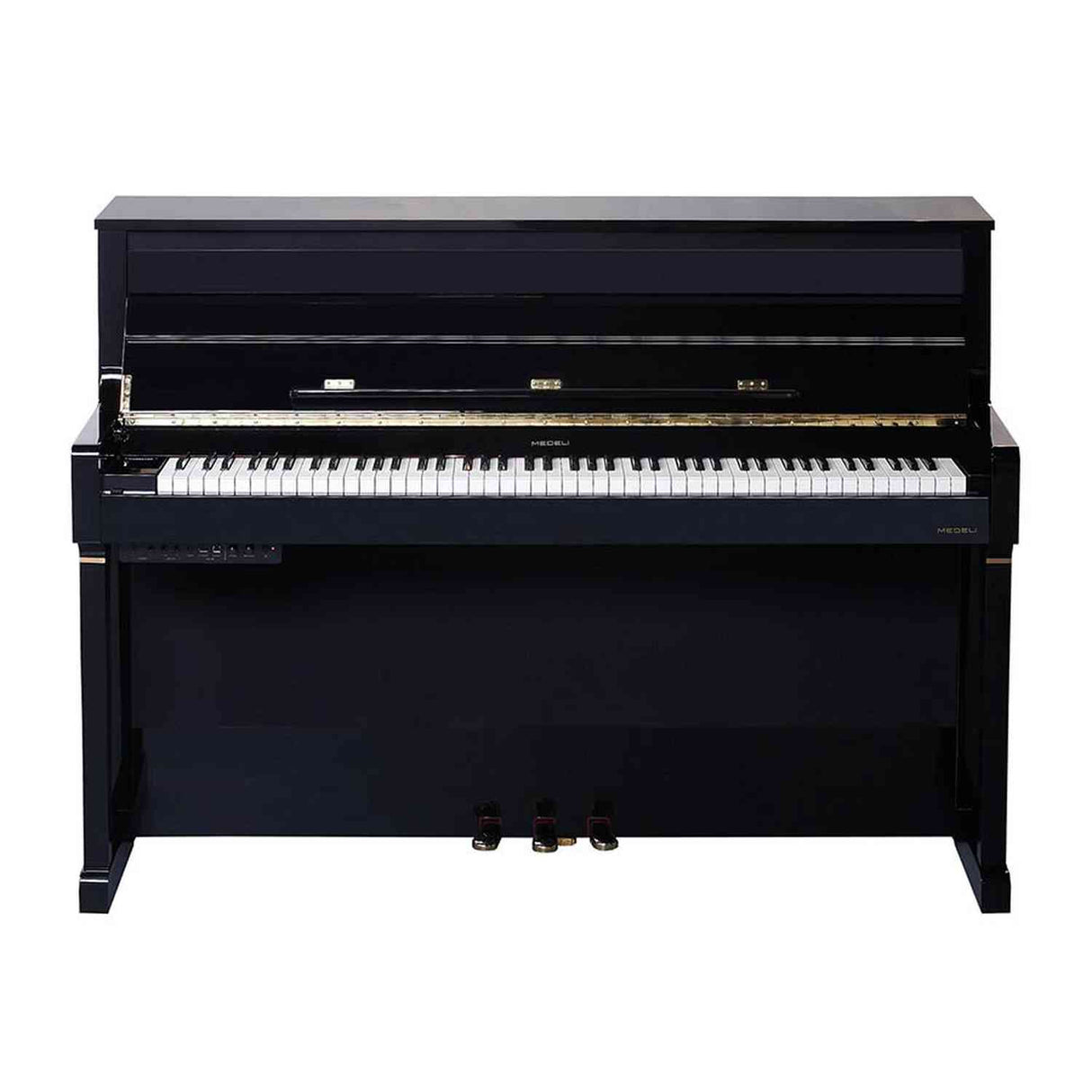 Medeli UP805/GBK Digitale upright piano hoogglans zwart