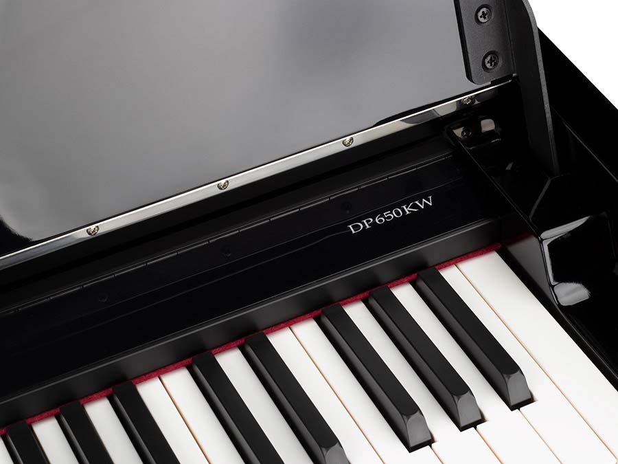 Medeli DP650KW/GB digitale piano hoogglans zwart