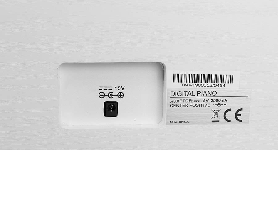 Medeli DP650KW/GW digitale piano hoogglans wit