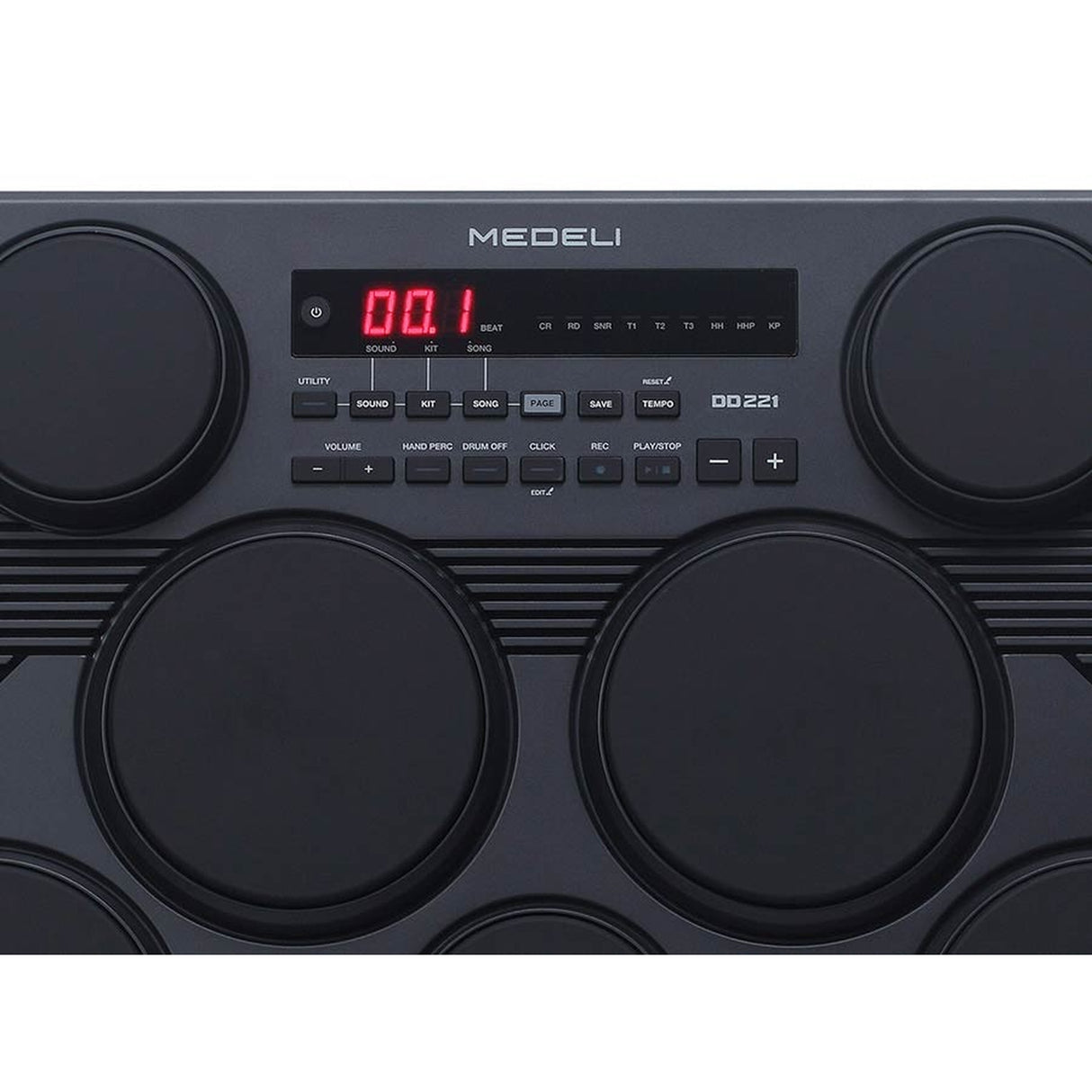 Medeli DD221 drumcomputer met 7 pads