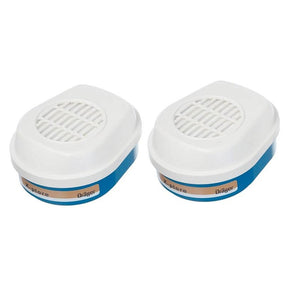 NitorLACK N920192106 Vervangingsfilters A2B2 voor Dräger X-plore Veiligheidsmasker – Set van 2