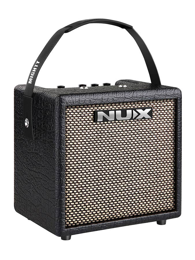 EKO DV300 Double Cut Elektrische Gitaar Set Rood + NUX Mighty-8 MK2 Versterker