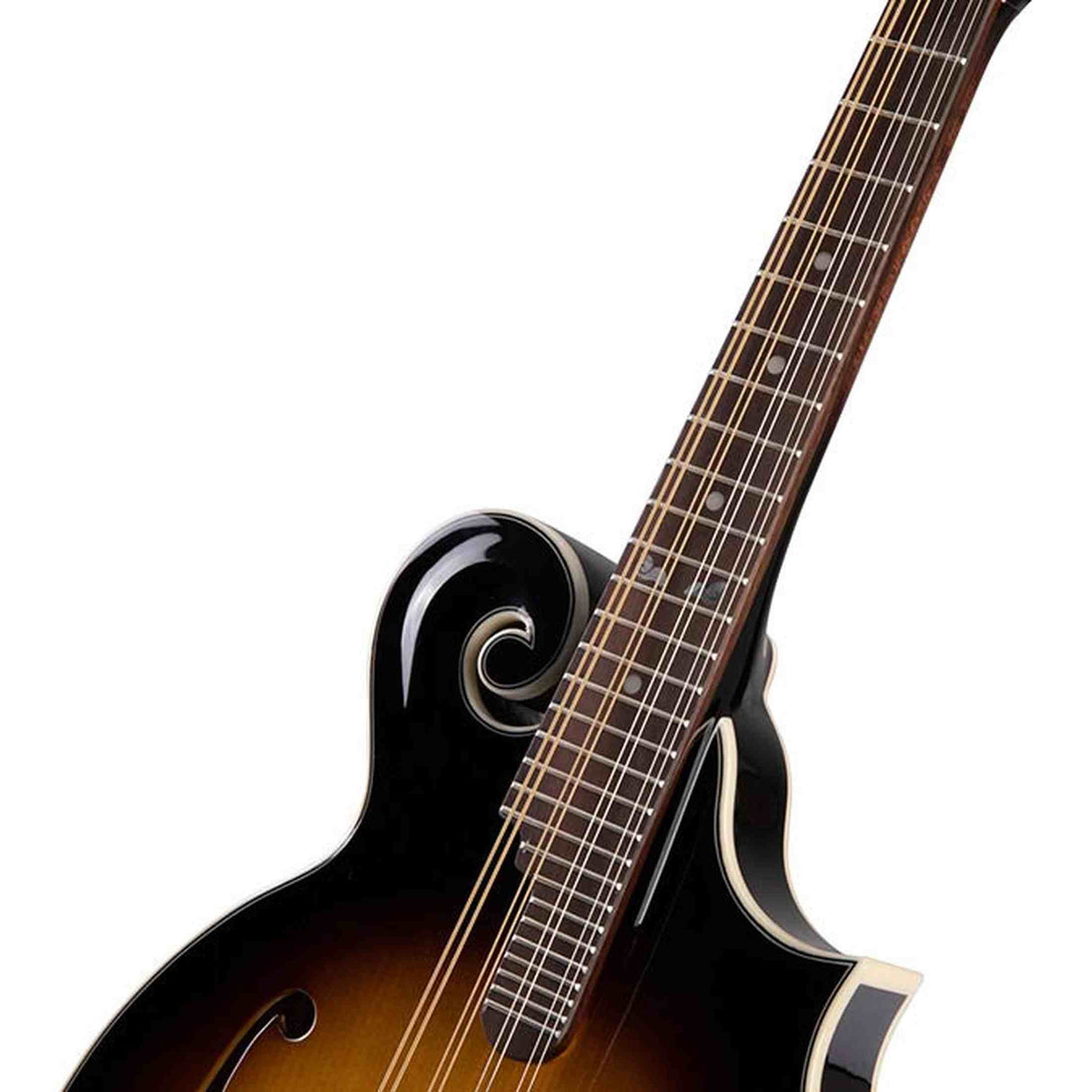 SX SMF760VS F-Style Mandoline – Massief Gesneden Sparren Top, Hoogglans Afwerking & 29 Frets