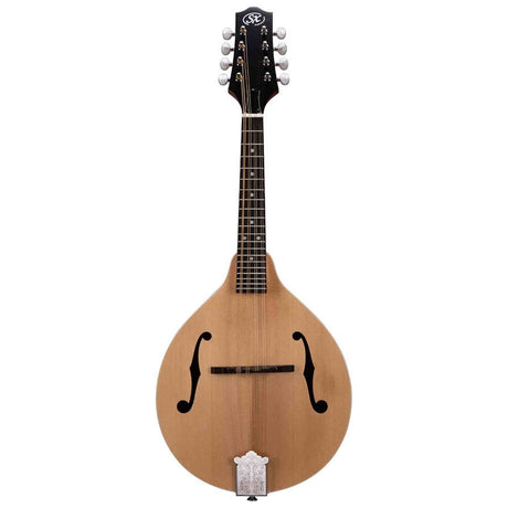 SX SMA600 A-Style Mandoline – Massief Sparren Top, Gevlamd Okoumé & Gigbag