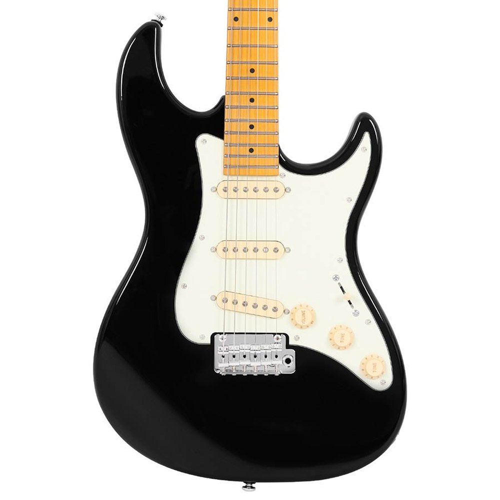 Sire Guitars S5/BK Alder elektrische gitaar S-stijl, zwart