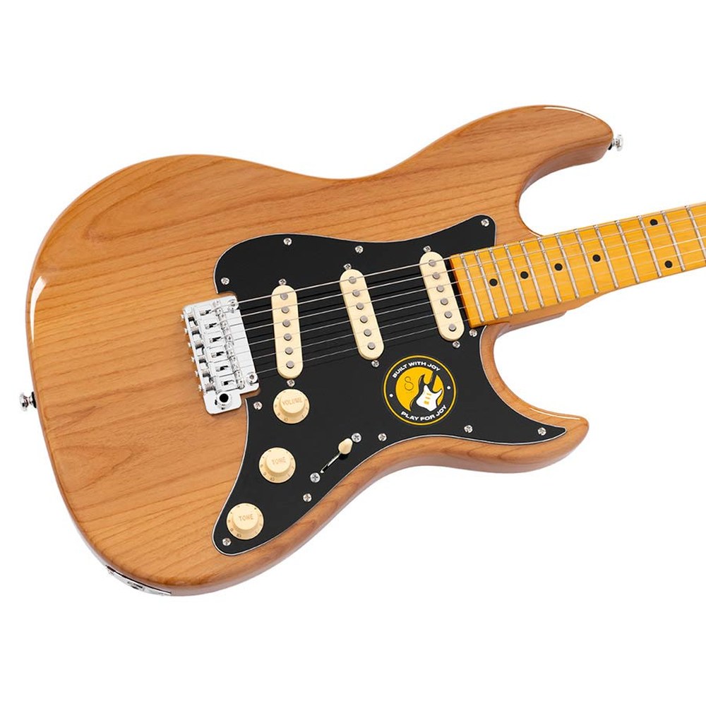 Sire Guitars S5/NT Alder elektrische gitaar S-stijl, naturel bruin