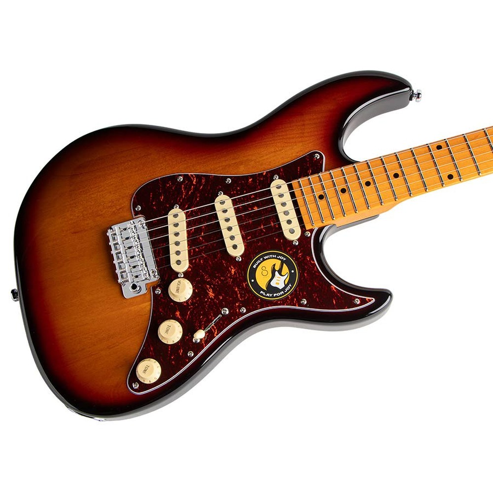 Sire Guitars S5/3TS Alder elektrische gitaar S-stijl, 3-tone sunburst