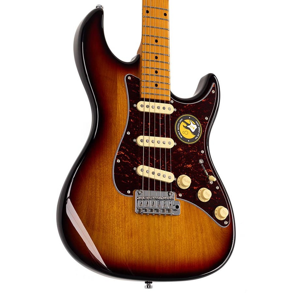 Sire Guitars S5/3TS Alder elektrische gitaar S-stijl, 3-tone sunburst