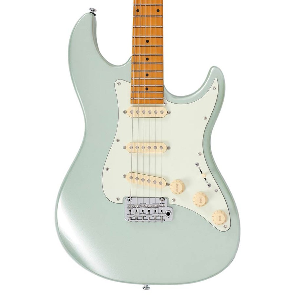 Sire Guitars S5/SGM Alder elektrische gitaar S-stijl, surf groen metallic