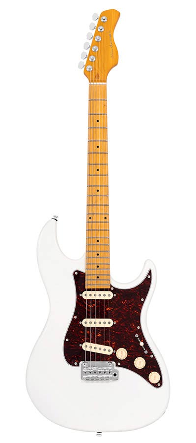 Sire Guitars S5/OW Alder elektrische gitaar S-stijl, olympisch wit