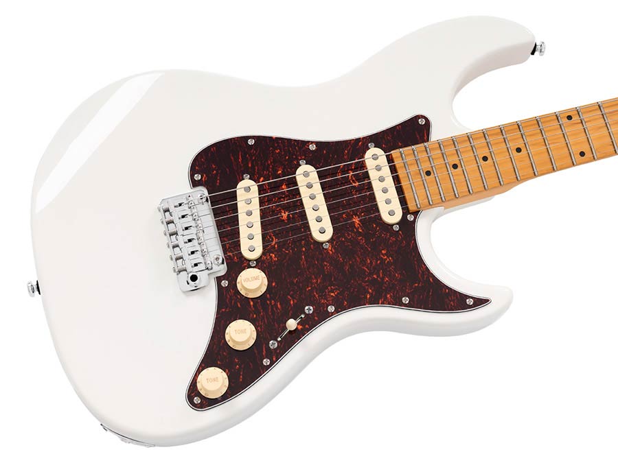 Sire Guitars S5/OW Alder elektrische gitaar S-stijl, olympisch wit