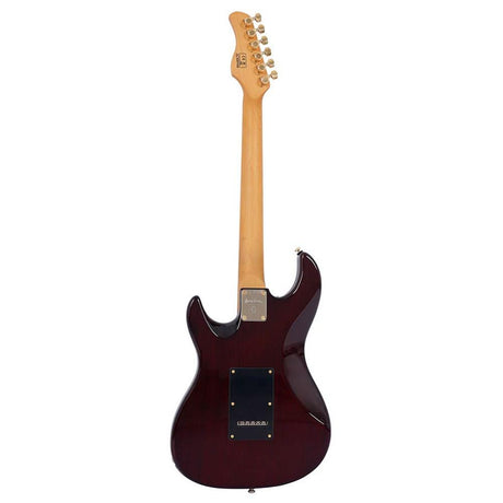 Sire Guitars S10 SSS/TS Swamp ash elektrische gitaar S-stijl, tobacco sunburst, inclusief koffer