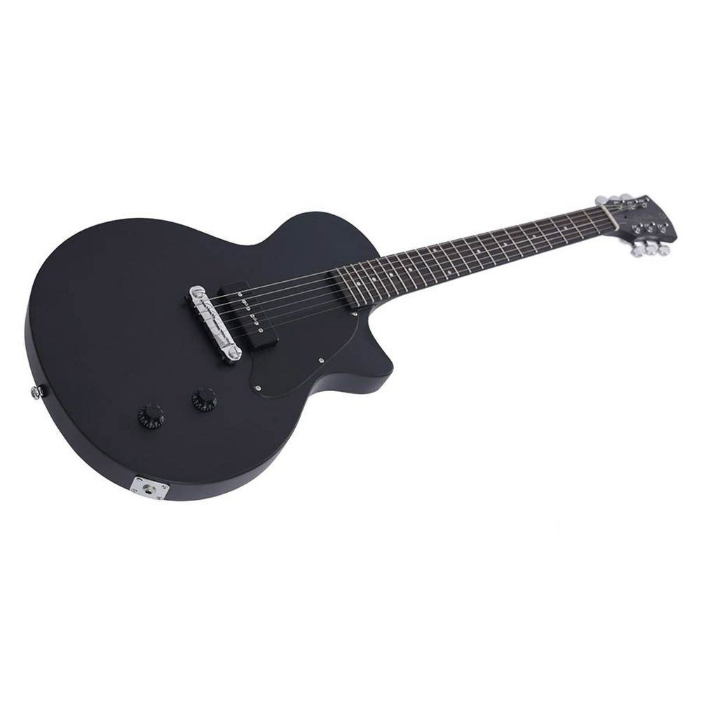 Sire Guitars L3 P90/BKS Mahonie elektrische gitaar L-stijl, zwart satijn