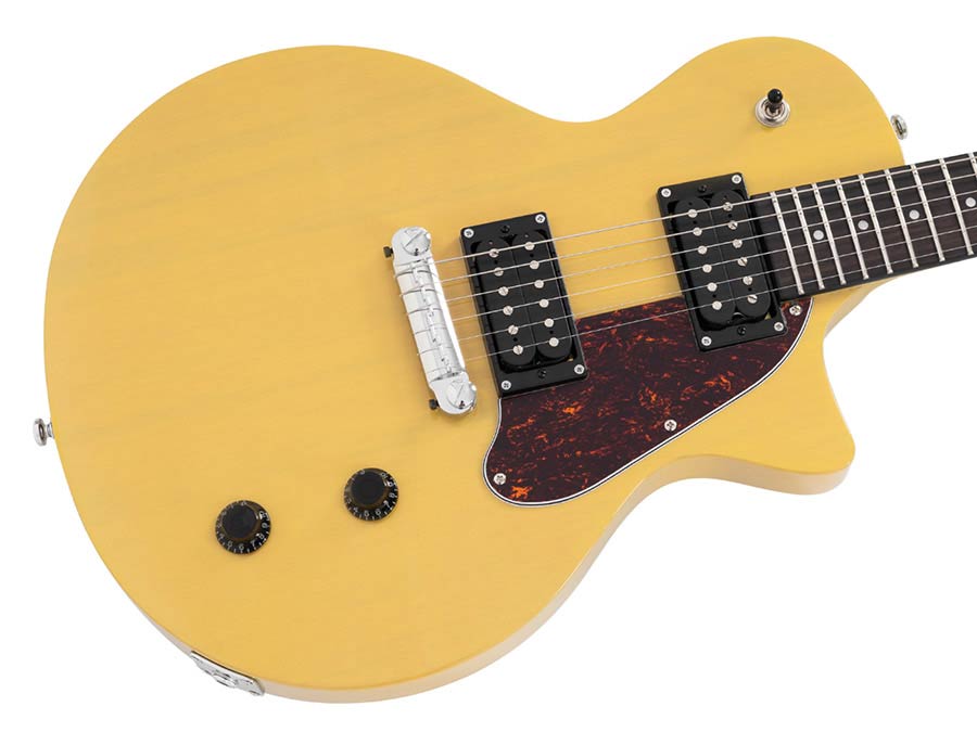 Sire Guitars L3 HH/TVY Mahonie elektrische gitaar L-stijl, TV geel