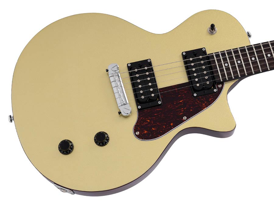 Sire Guitars L3 HH/GD Mahonie elektrische gitaar L-stijl, goldtop