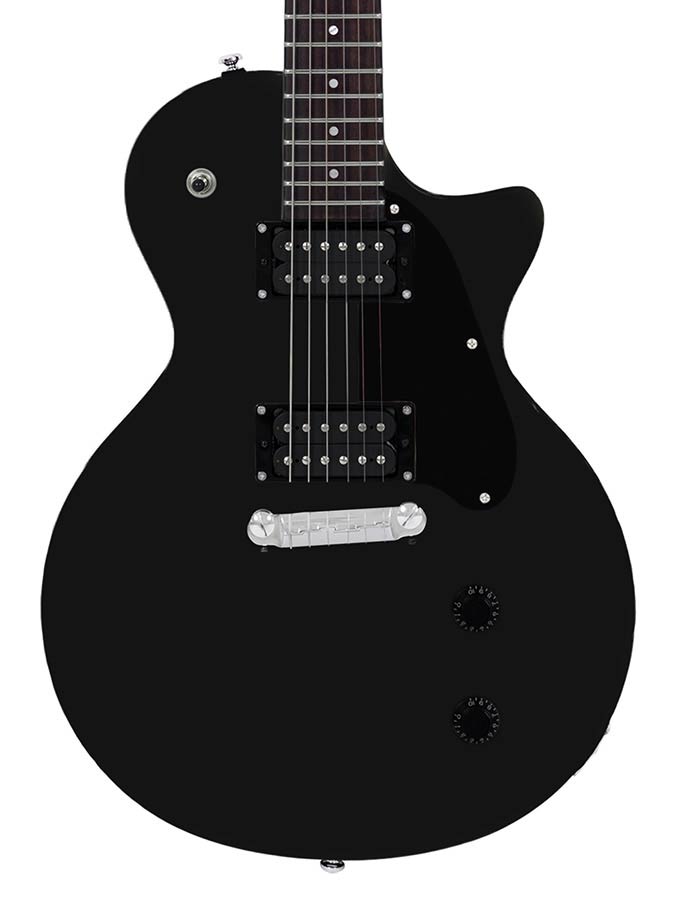 Sire Guitars L3 HH/BKS Mahonie elektrische gitaar L-stijl, zwart satijn